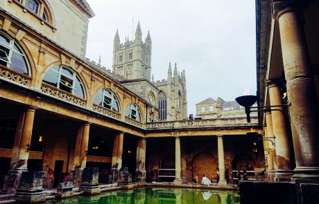 UNESCO Welterbestätte The Roman Baths, Bath, GB